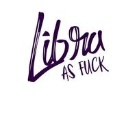 Libra As Fuck Men's T-Shirt - White - XL - White