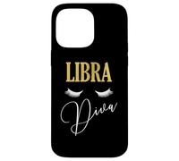Libra Diva Zodiac Glam Astrology Design Case for iPhone 14 Pro Max