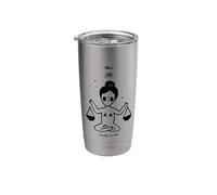 Libra Frienly As Hell Libra Zodiac Sign Stainless Steel Insulated Tumbler