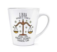 Libra Horoscope 12oz Latte Mug Cup