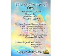 Libra Horoscope Birthday Card