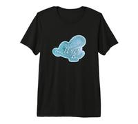 Libra Horoscope Teal Blue Icing Aesthetic Graphic Zodiac Premium T-Shirt