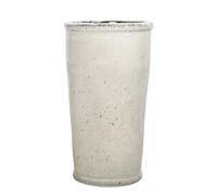 Libra Interiors Malmo Glazed Tall Planter in Grey Libra Interiors Grey