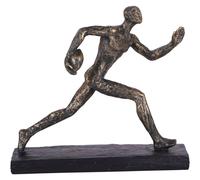 Libra Interiors Rugby Player Sculpture in Bronze Libra Interiors Bronze