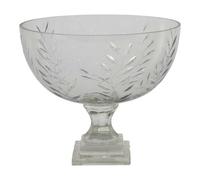 Libra Laura Ashley Glass Cut Bowl