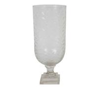 Libra Laura Ashley Glass Cut Medium Hurricane