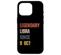 Libra Legend Since 9th October Birthday Case for iPhone 16 Pro