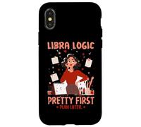 Libra Logic Pretty First Plan Later Case for iPhone X/XS