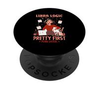 Libra Logic Pretty First Plan Later PopSockets Adhesive PopGrip