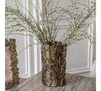 Libra Montrose Cast Aluminium Decorative Vase - 14cm