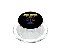 Libra Power Diplomacy At Its Finest Libra Zodiac PopSockets PopGrip for MagSafe