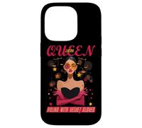 Libra Queen Ruling with Velvet Gloves Case for iPhone 14 Pro