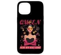 Libra Queen Ruling with Velvet Gloves Case for iPhone 15