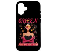 Libra Queen Ruling with Velvet Gloves Case for iPhone 16