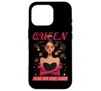 Libra Queen Ruling with Velvet Gloves Case for iPhone 16 Pro