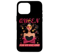 Libra Queen Ruling with Velvet Gloves Case for iPhone 16 Pro Max