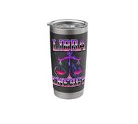 Libra Retro Bootleg Zodiac Graphic Stainless Steel Insulated Tumbler