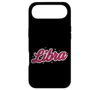 Libra Retro Script Zodiac Pink Case for iPhone Air