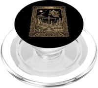 Libra Scales Horoscope Tarot Card Style PopSockets PopGrip for MagSafe