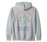 Libra Sign Of Zodiac Cute For Kids Zip Hoodie