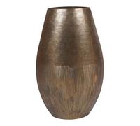 Libra Southwold Textured Oval Antique Brass Vase - 51cm