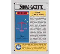 Libra Star Edition Zodiac Gazette: A Guided Journal for Cosmic Self-discovery