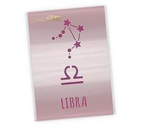 Libra Star Sign Stencil Set - A4 Sheet - Reuseable Horoscope Symbol, Constellation and Name Template by CraftStar