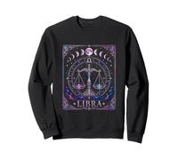 Libra Tarot Card Astrology Zodiac September October Birthday Sweatshirt