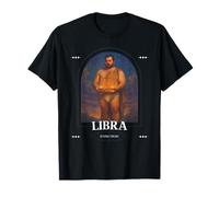 Libra Zodiac Bear Astrology Balance Cosmic Queer Pride Const T-Shirt