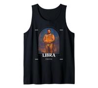 Libra Zodiac Bear Astrology Balance Cosmic Queer Pride Const Tank Top