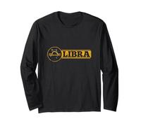 Libra Zodiac Sign Elegance in Balance Long Sleeve T-Shirt