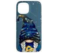 Libra Zodiac Sign Gnome Astrology Personality Traits Case for iPhone 15