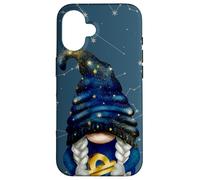 Libra Zodiac Sign Gnome Astrology Personality Traits Case for iPhone 16