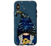 Libra Zodiac Sign Gnome Astrology Personality Traits Case for iPhone X/XS