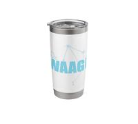Libra Zodiac Sign Libra Constellation Stainless Steel Insulated Tumbler