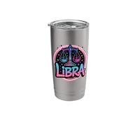 Libra Zodiac Sign Scales Astrology Symbol Stainless Steel Insulated Tumbler