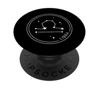 Libra Zodiac Star Sign Constellation-Astrology Horoscope PopSockets Adhesive PopGrip