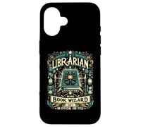 Librarian Because Book Wizard Isn't an Official Job Title Case for iPhone 16