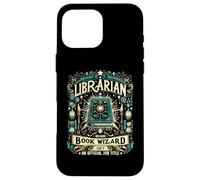 Librarian Because Book Wizard Isn't an Official Job Title Case for iPhone 16 Pro Max