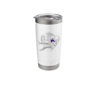 Librarian Book Wizard Isnt Job Title Bookworm Reading Stainless Steel Insulated Tumbler