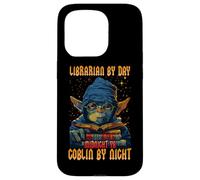 LIBRARIAN BY DAY MIDNIGHT YA COBLIN BY NIGHT Case for iPhone 15 Pro