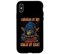 LIBRARIAN BY DAY MIDNIGHT YA COBLIN BY NIGHT Case for iPhone X/XS