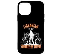Librarian by Day Zombie by Night Funny Halloween Creepy Case for iPhone 12 mini