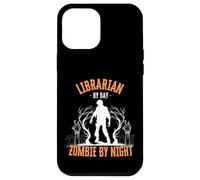 Librarian by Day Zombie by Night Funny Halloween Creepy Case for iPhone 12 Pro Max