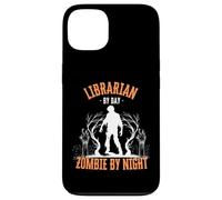 Librarian by Day Zombie by Night Funny Halloween Creepy Case for iPhone 13