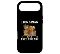Librarian of a Free Library Floral Book Lover Case for iPhone Air