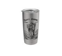 Librarian Patron Saint Jerome Bookish Reader Librarians Book Stainless Steel Insulated Tumbler