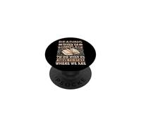 Librarian Themed Book Club Reading Book Lovers Literature PopSockets Adhesive PopGrip