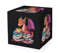 Librarians Dragon Puzzles for Adults 3x3 Speed Cube Travel Games