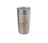 Librarians We Do It Quietly But We Know Everything Stainless Steel Insulated Tumbler